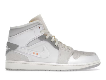 Jordan 1 Mid SE Craft Inside Out White Grey