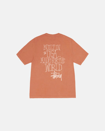 BUILT IN USA TEE PIGMENT DYED RUST