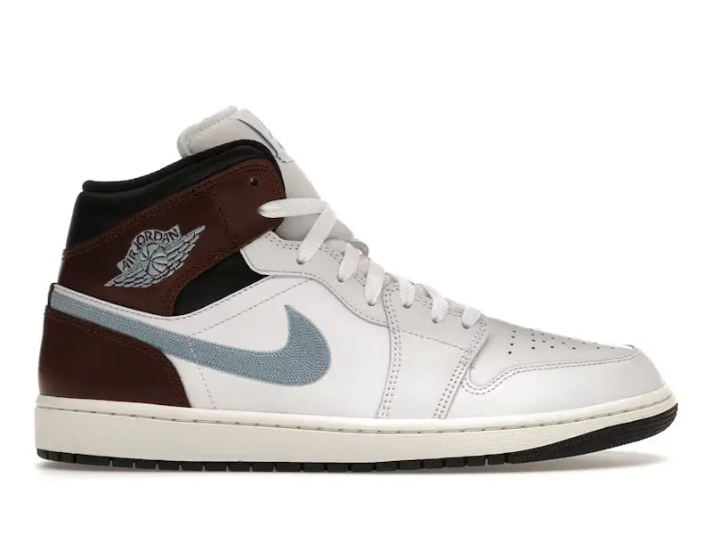 Jordan 1 Mid SE Brown Blue Grey