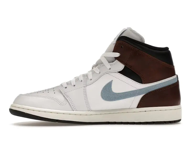 Jordan 1 Mid SE Brown Blue Grey