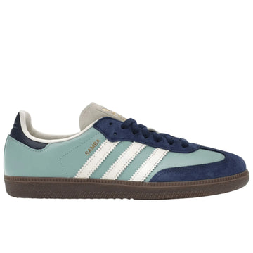 Adidas Samba OG Hazy Green Night Indigo (Women's)