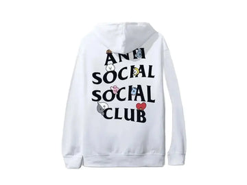 Anti Social Social Club BT21 White Hoddie