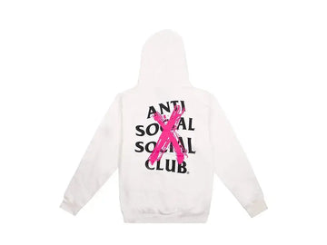 Anti Social Social Club Cancelled White Hoddie