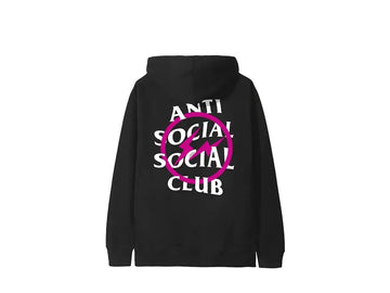 Anti Social Social Club Fragment Pink Hoddie