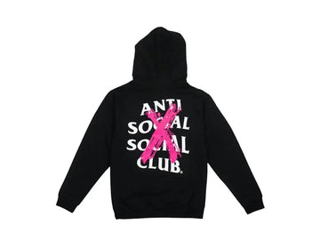 Anti Social Social Club Cancelled Black Hoddie