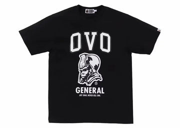 Bape x Ovo General Tee Black