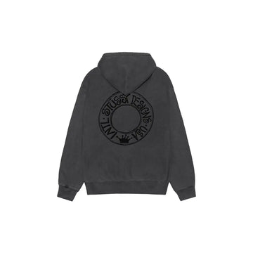BUANA HOODIE PIGMENT DYED (Black)