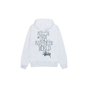 BUILT IN USA HOODIE HEATHER