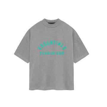Essentials Tee FW23 - Dubai Exclusive Dark Heather Oatmeal