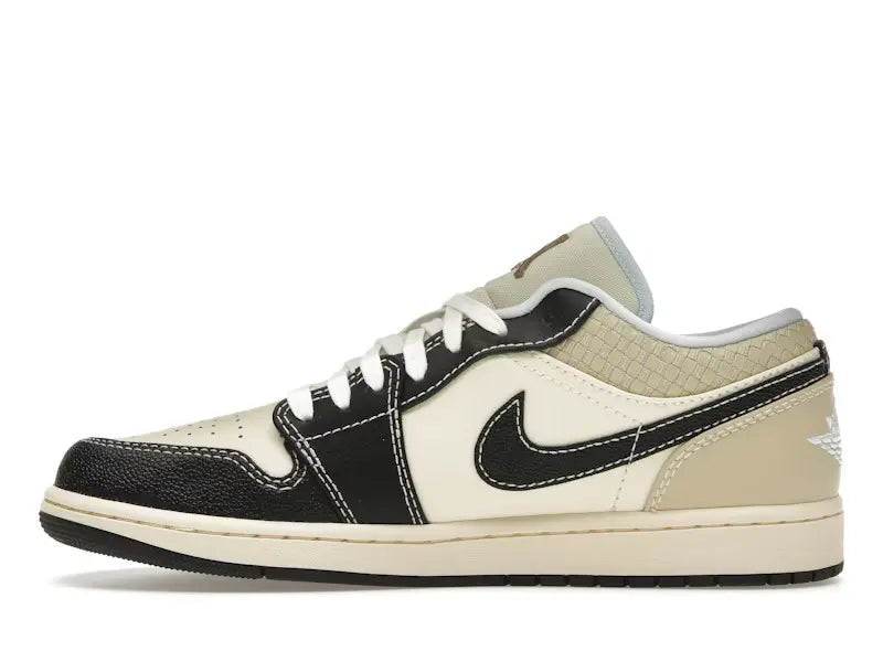 Jordan 1 Low SE Coconut Milk Black Muslin