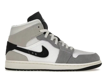 Jordan 1 Mid SE Craft White Cement Grey Black