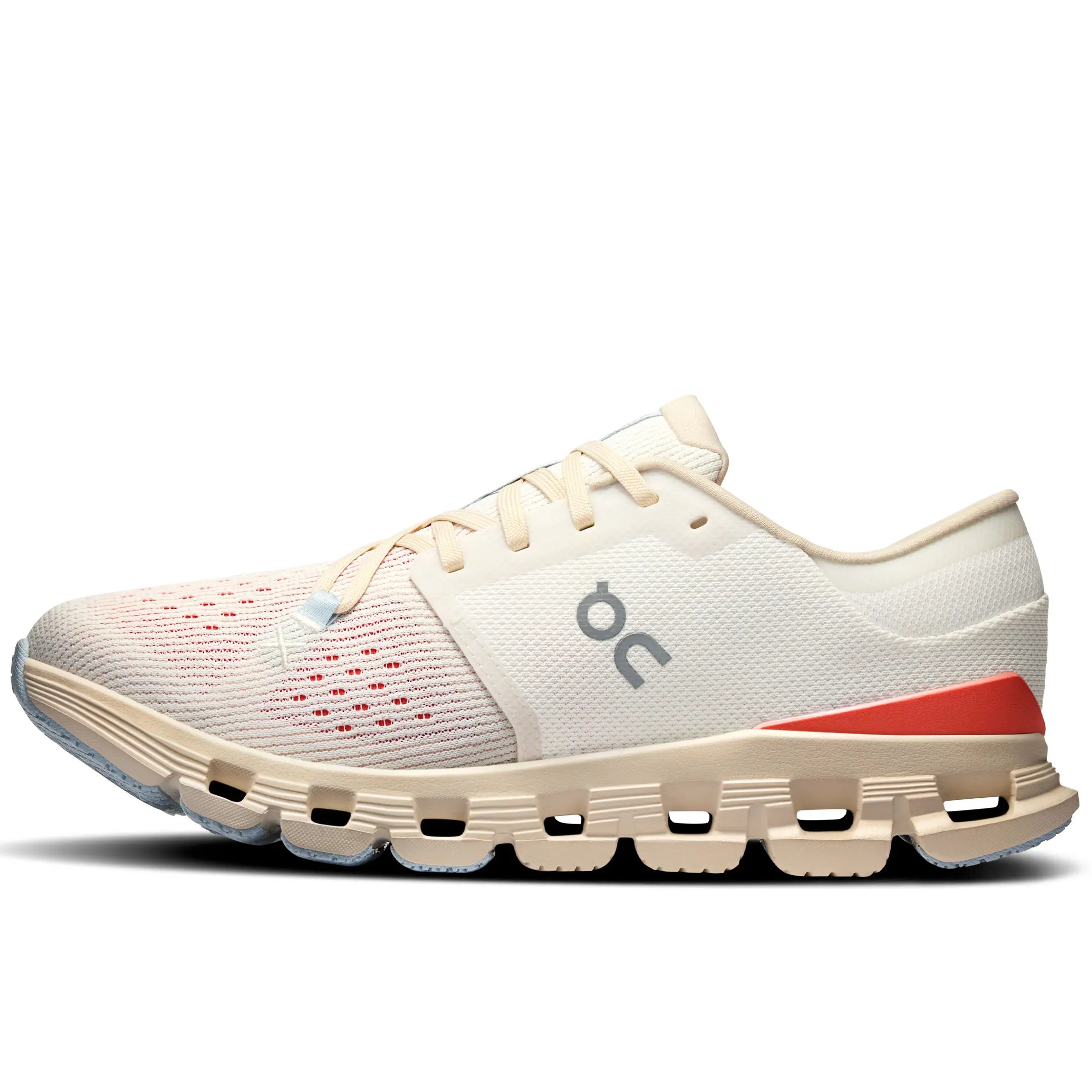 On Running Cloud X 4 Ivory Salmon (Women's)