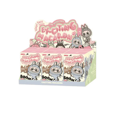Pop Mart Labubu The Monsters Tasty Macarons Vinyl Face Sealed Case (6 Blind Boxes)