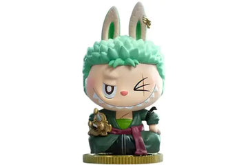 Pop Mart Labubu The Monsters x One Piece Series Roronoa Zoro Figure