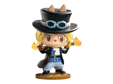 Pop Mart Labubu The Monsters x One Piece Series Sabo Figure