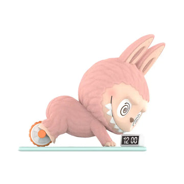 Pop Mart THE MONSTERS Labubu Lazy Yoga Series Ab Roller Figure
