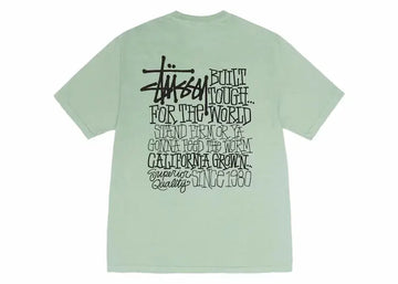 Stussy California Grown Pigment Dyed Tee Granite