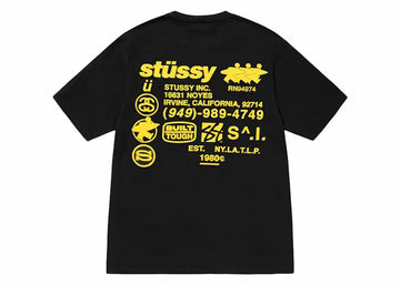 Stussy DNA Pigment Dyed Tee Black