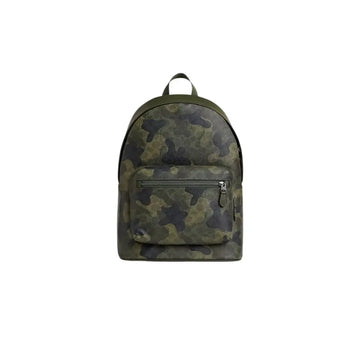 West Backpack In Signature Camo Print