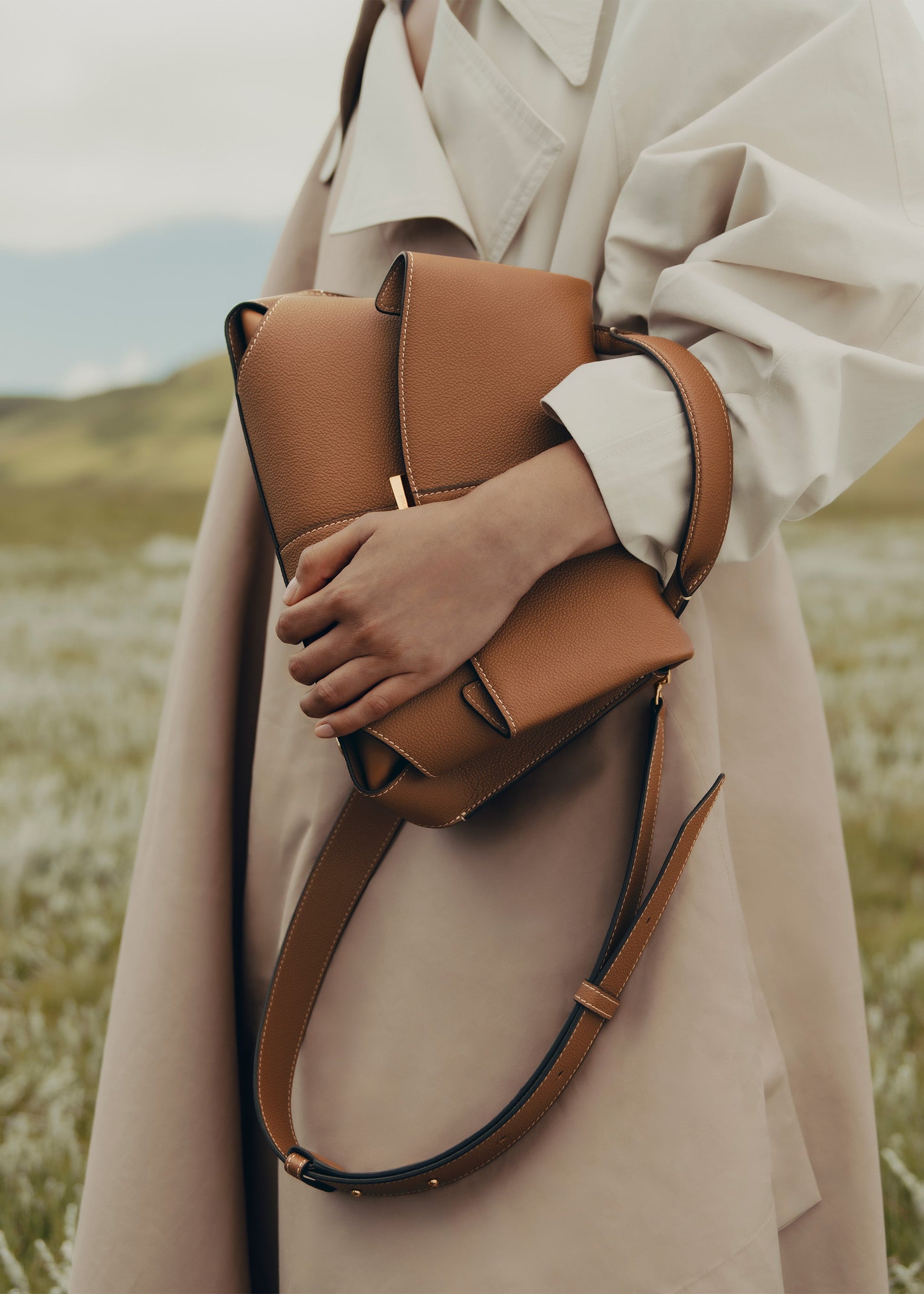 Polene Mokki Textured Camel