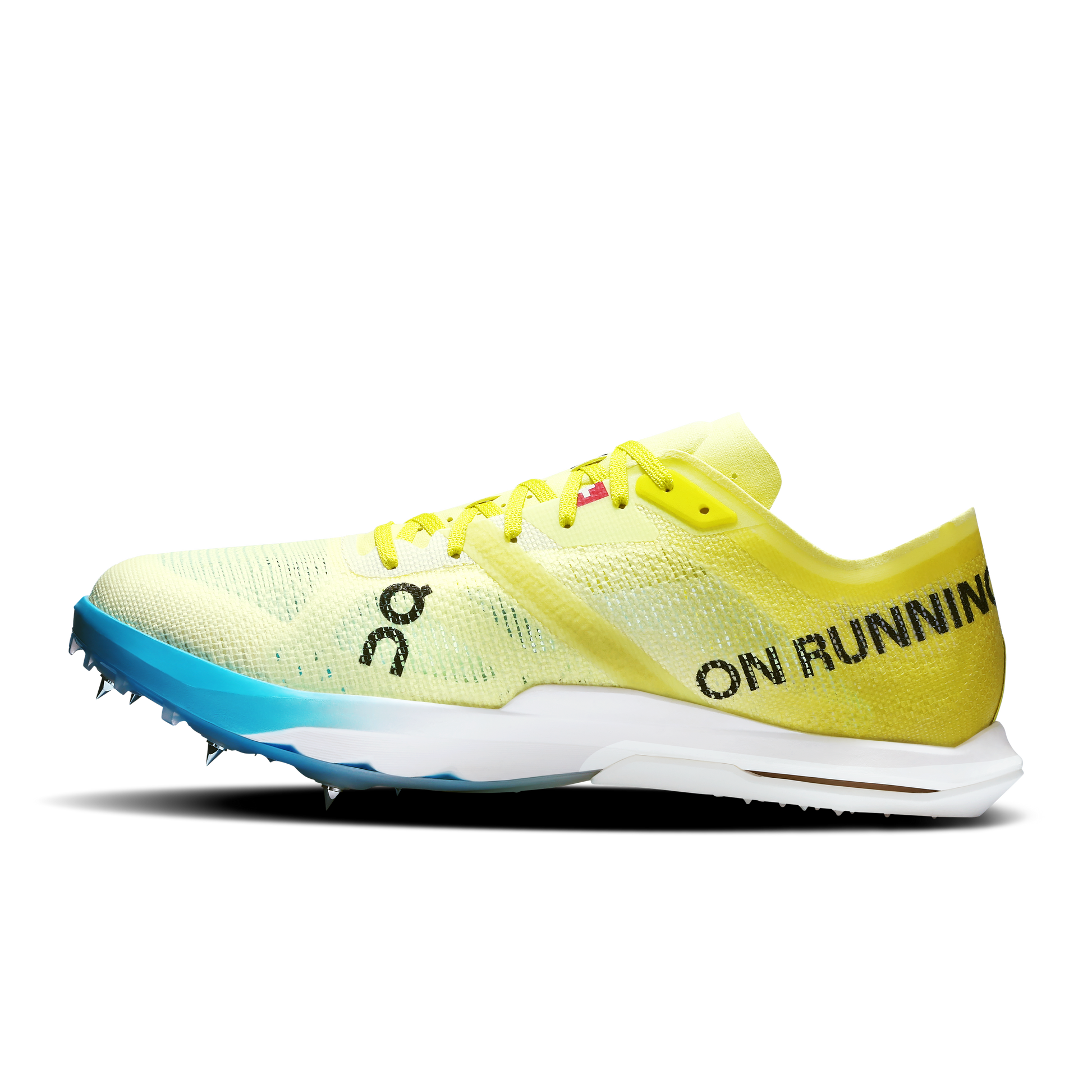 On Cloudspike Citius 2 Limelight White