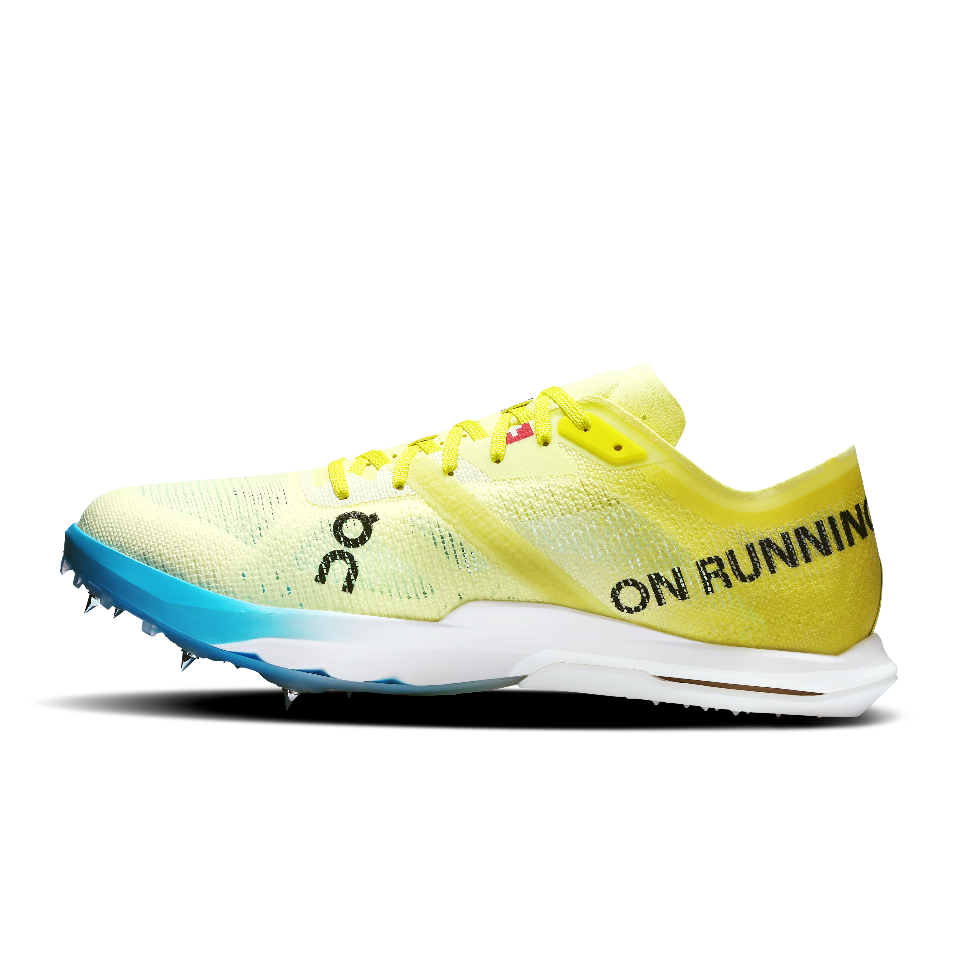 On Cloudspike Citius 2 Limelight White