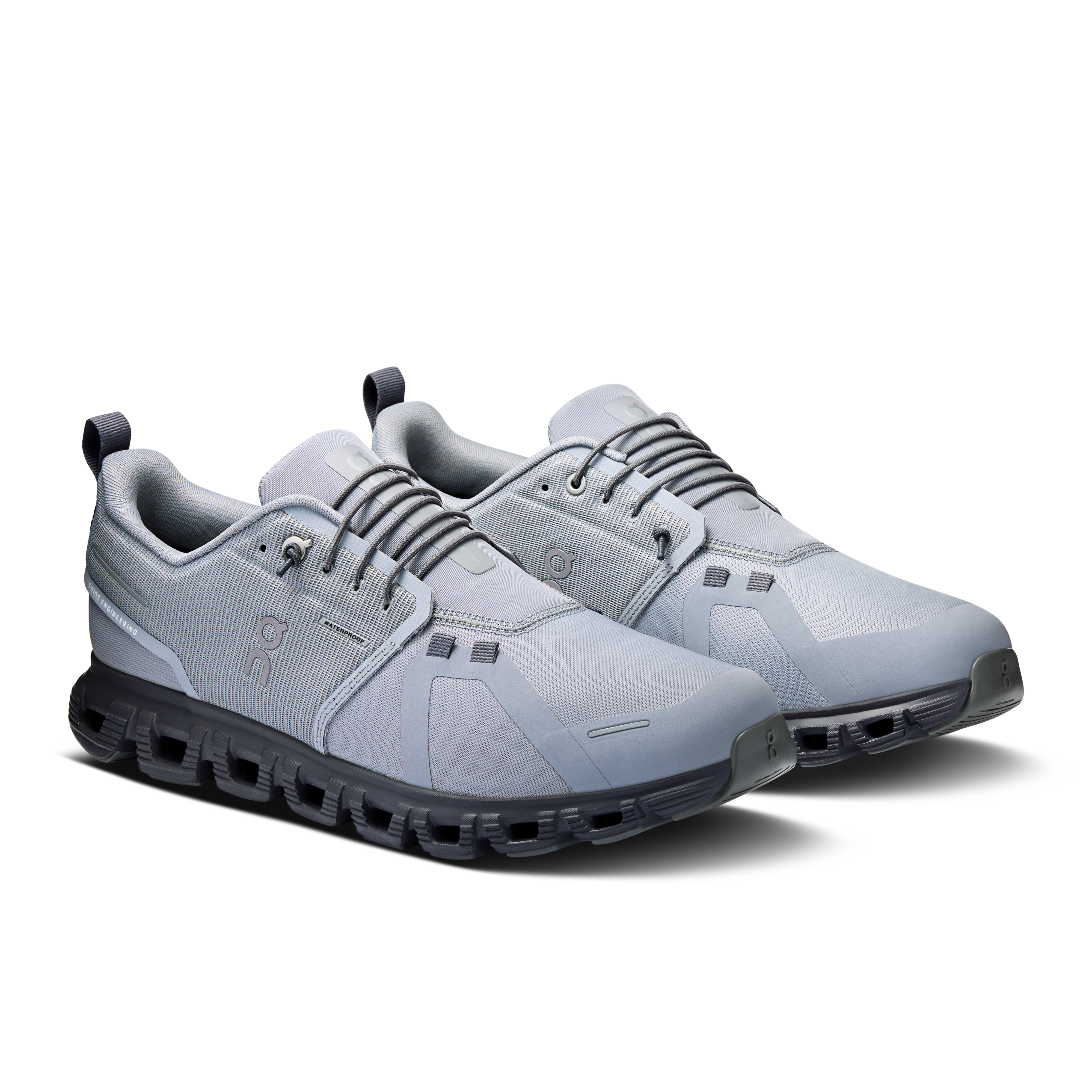 On Cloud 6 Waterproof Alloy Wolf