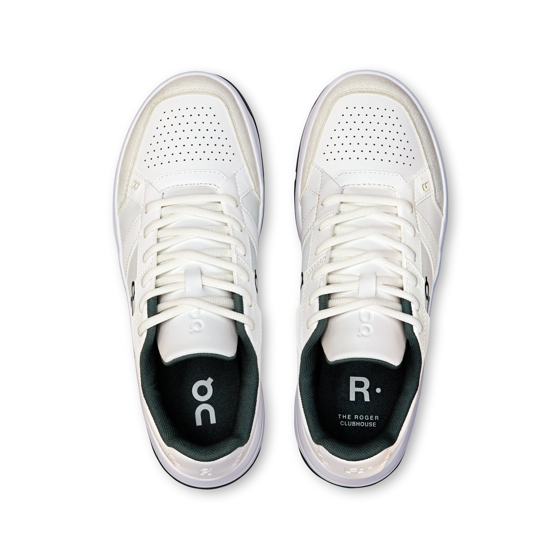 On The Roger Clubhouse White Evergreen (Women'S)