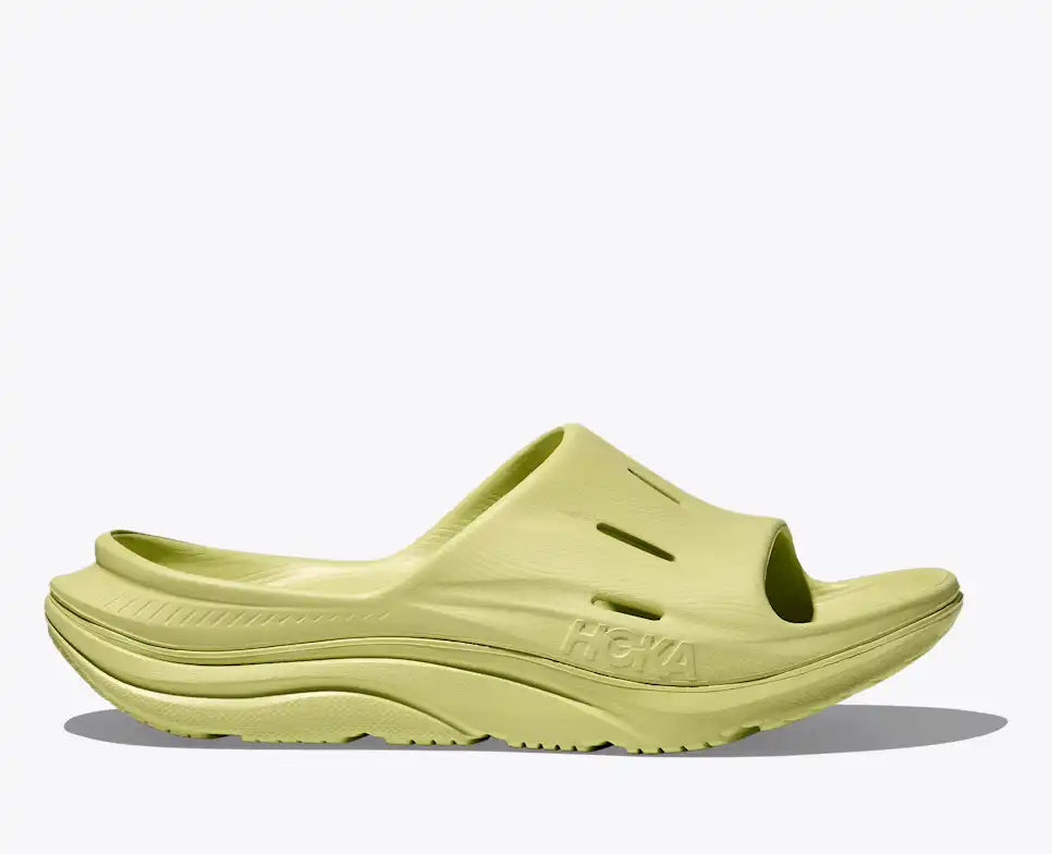 HOKA ORA Recovery Slide 3 "honeydew / honeydew"