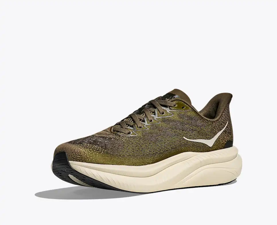 Hoka Mach 6 Antique Olive Truffle Salt