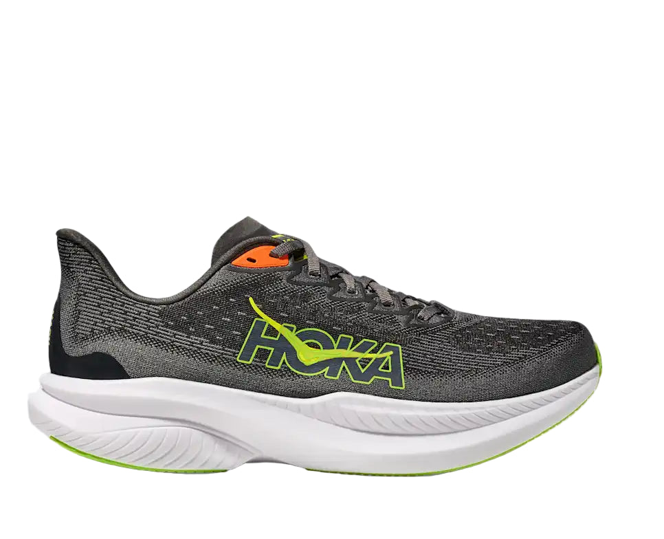 Hoka Mach 6  Gravel Asphalt Grey