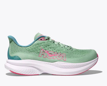 Hoka Mach 6 Jadeite / Alpine Blue