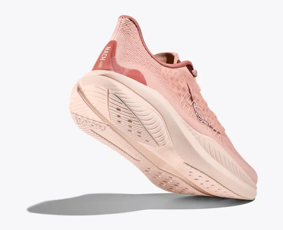 Hoka Mach 6 Rose Latte Blush