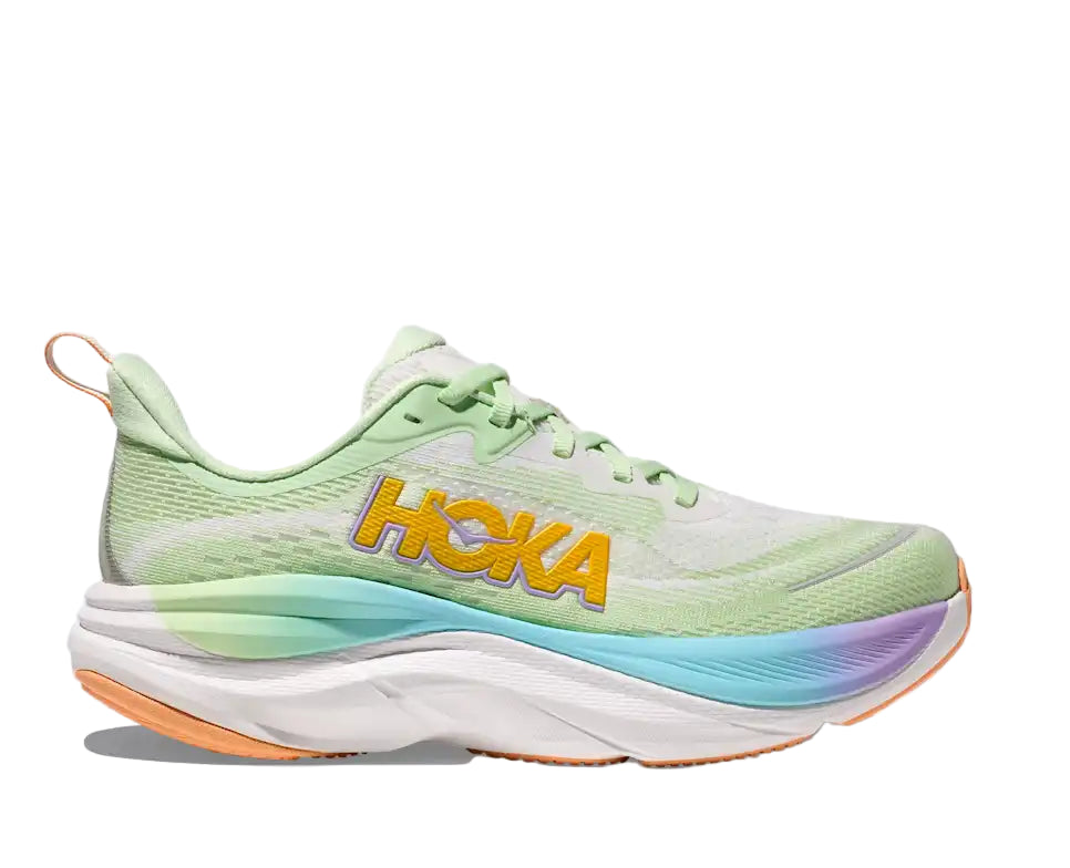 Hoka Skyflow Luna Moth White
