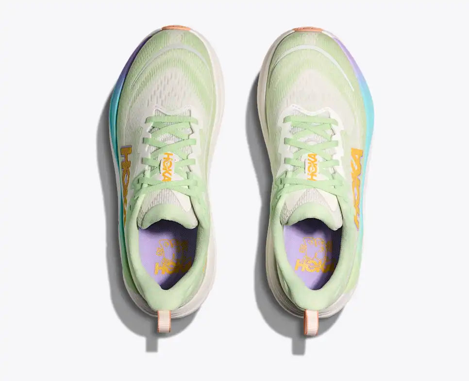 Hoka Skyflow Luna Moth White