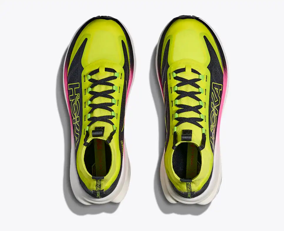 Hoka Tecton X 3 Neon Hoka Citrus Black