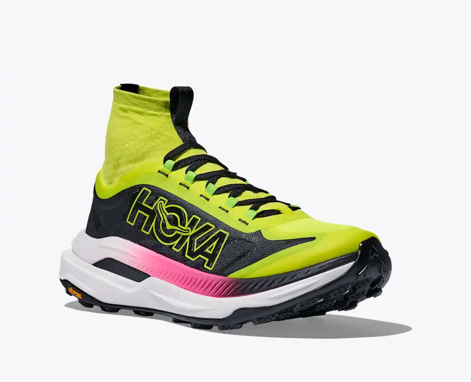 Hoka Tecton X 3 Neon Hoka Citrus Black