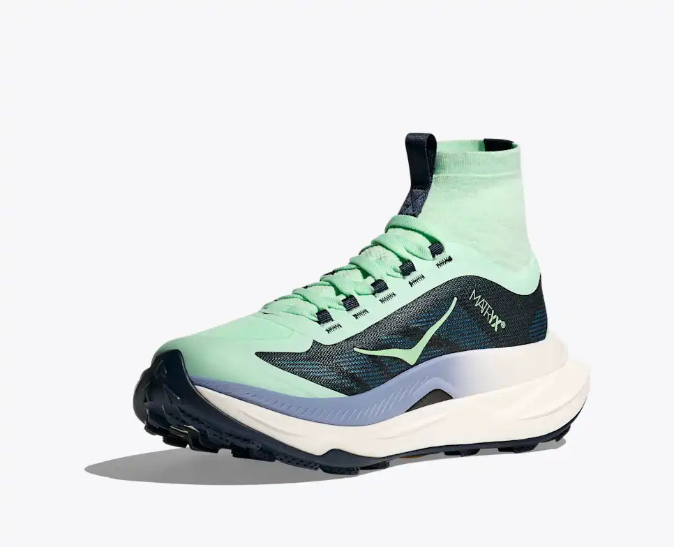 Hoka Tecton X 3 Mint Fluorite Varsity Navy
