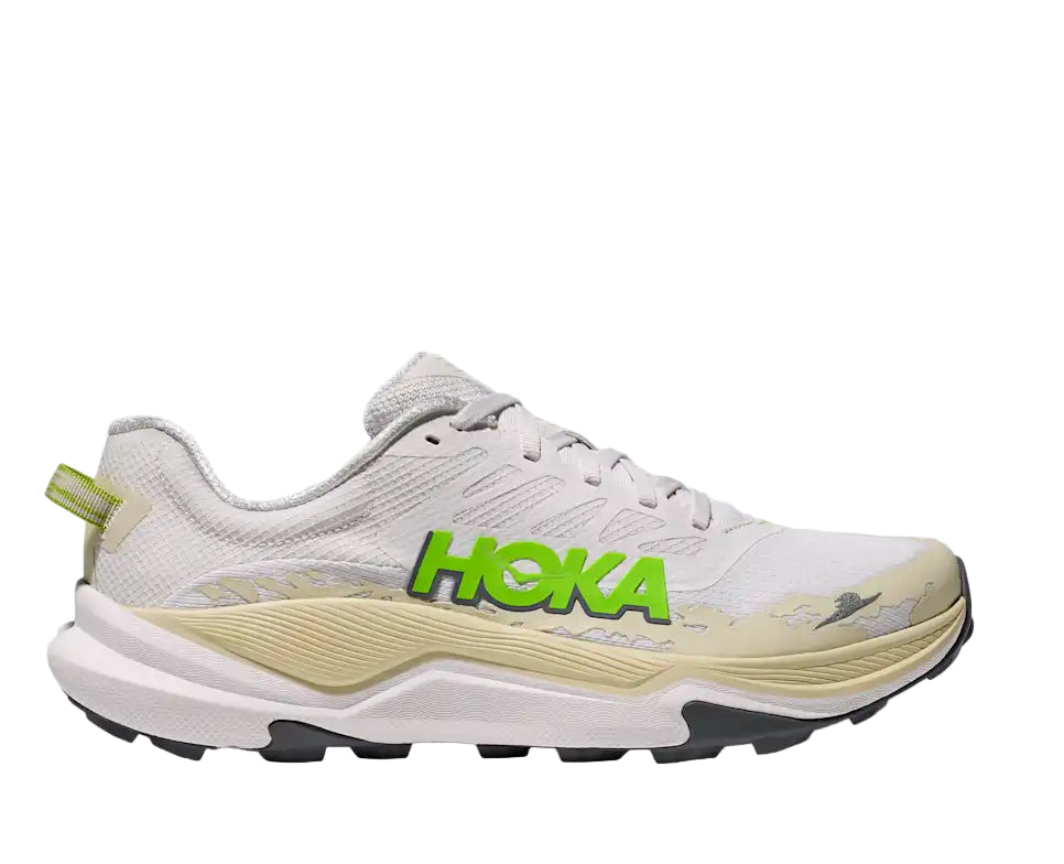 Hoka Torrent 4 White / Neon Lime