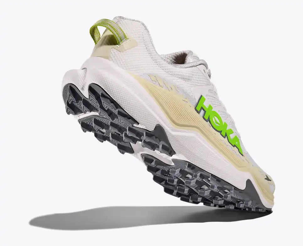 Hoka Torrent 4 White / Neon Lime