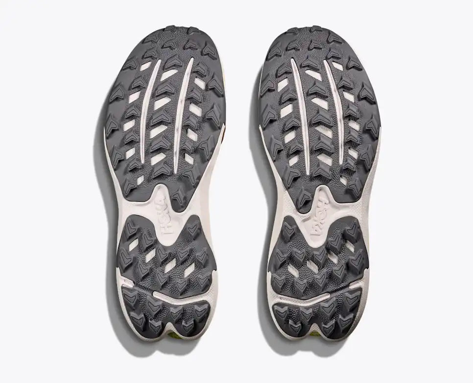 Hoka Torrent 4 White / Neon Lime