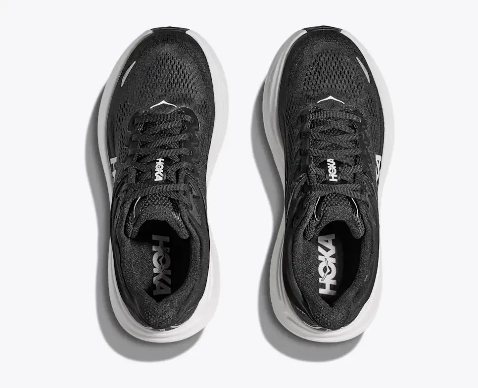 Hoka Bondi 9 Black White