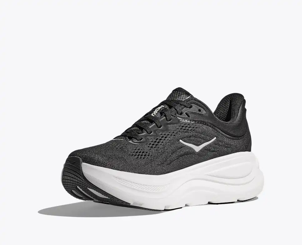 Hoka Bondi 9 Black White