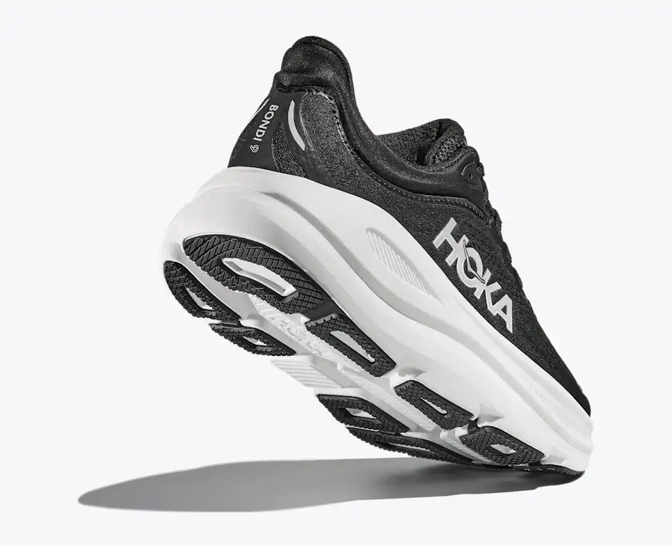 Hoka Bondi 9 Black White