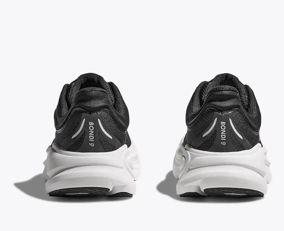 Hoka Bondi 9 Black White