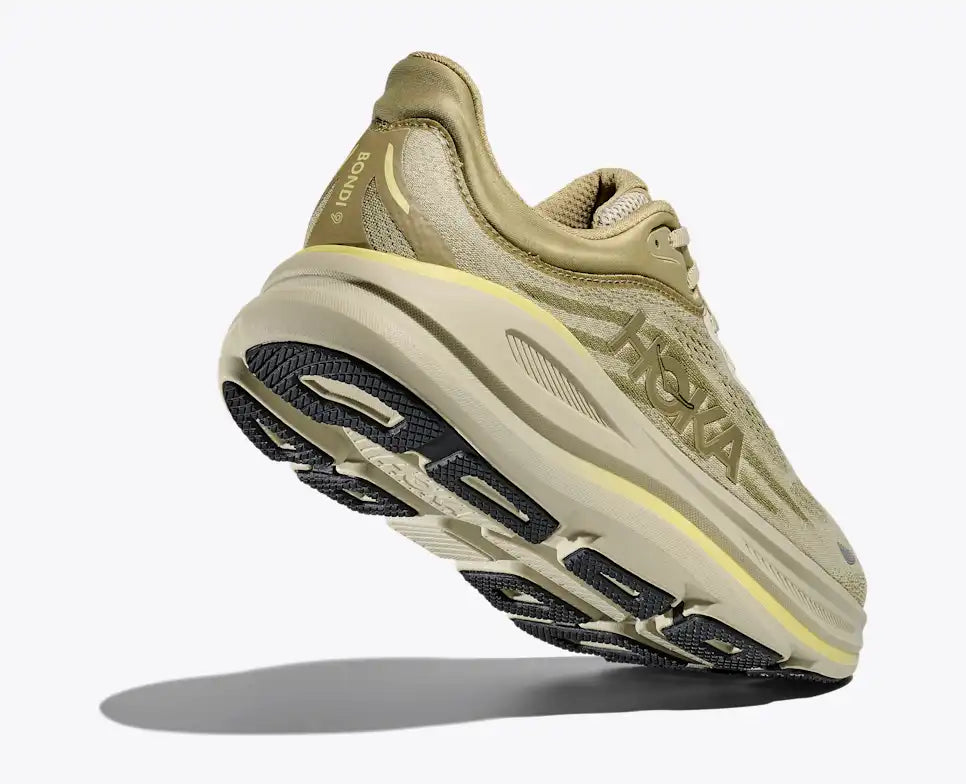 Hoka Bondi 9 Grassland / Oyster Mushroom