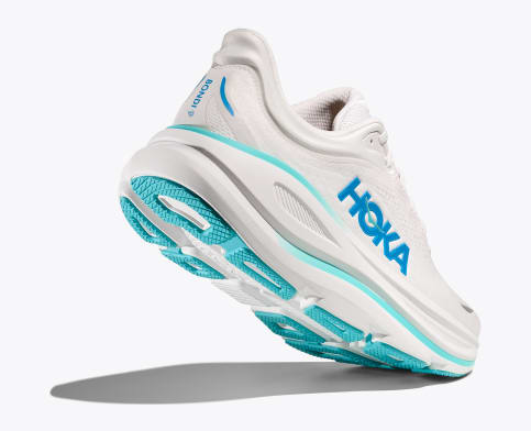 Hoka Bondi 9 White / Hoka Blue
