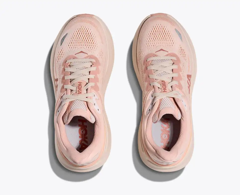 Hoka Bondi 9 Rose Latte