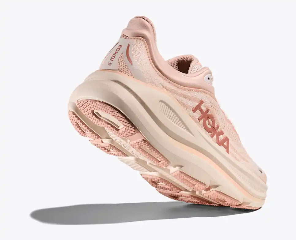 Hoka Bondi 9 Rose Latte