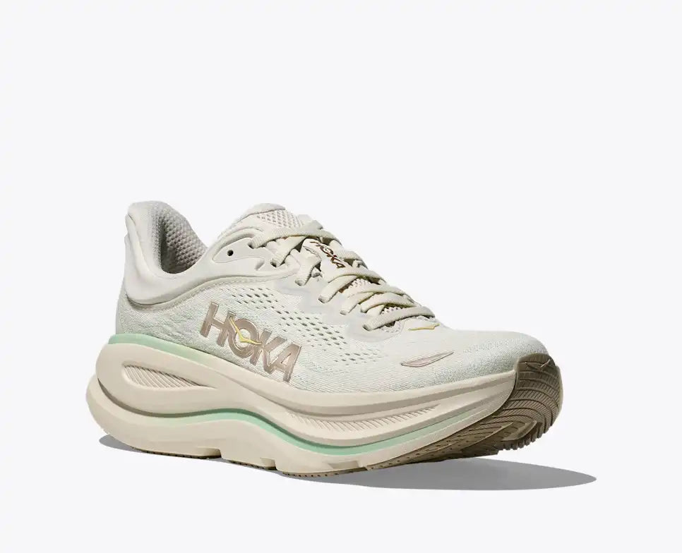 Hoka Bondi 9 Truffle Salt Sea Glass